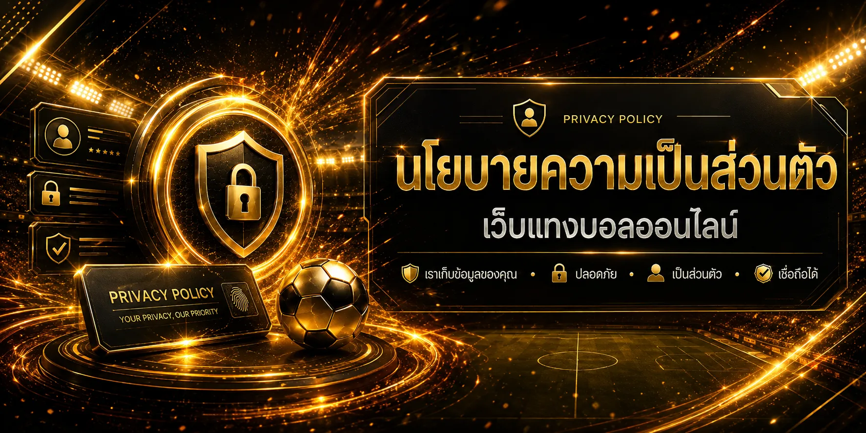 นโยบายความเป็นส่วนตัวเว็บแทงบอล