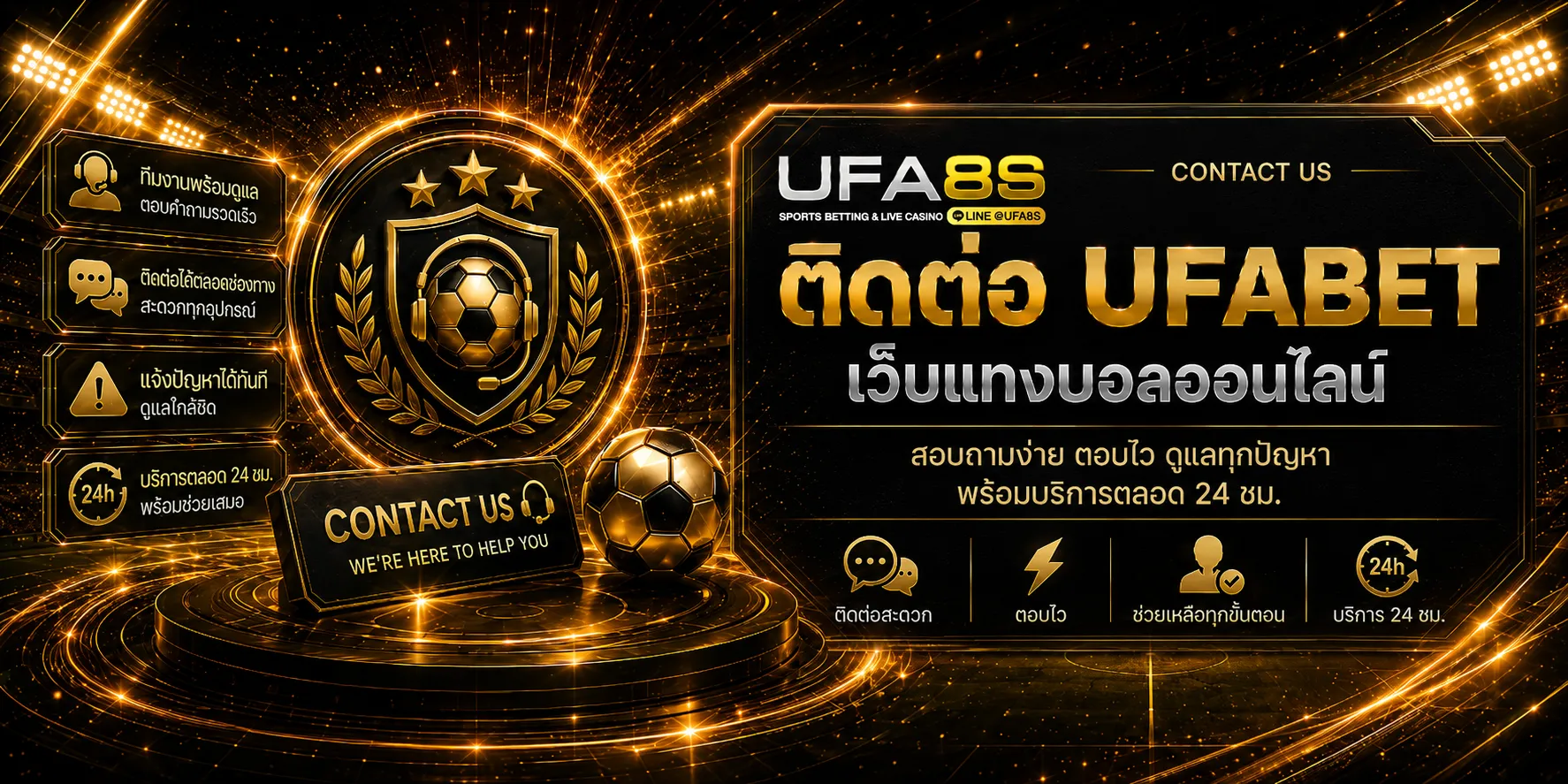 ติดต่อ UFABET